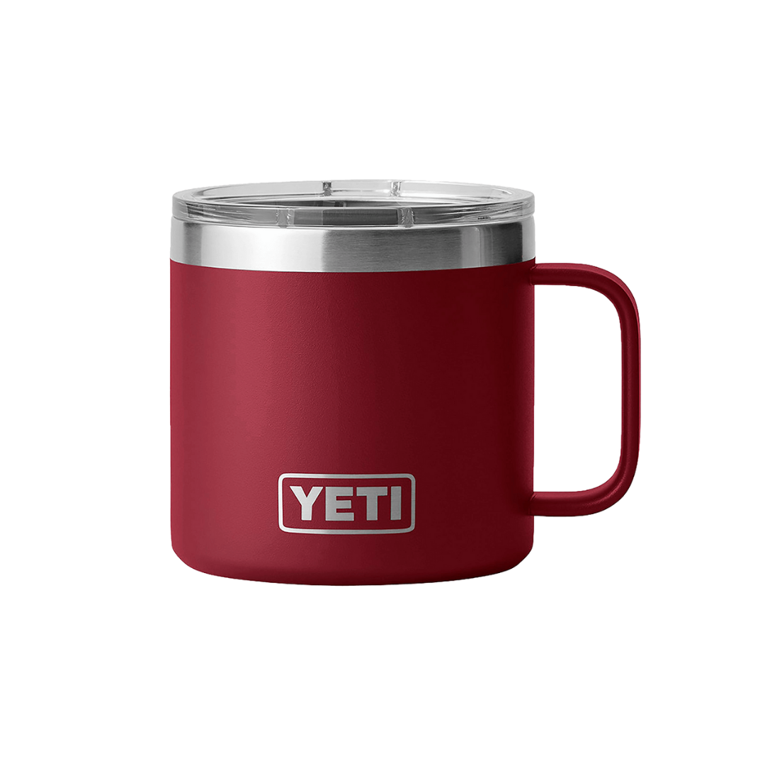 Yeti Unisex Rambler 14 oz Magslider Lid Harvest Red Mug