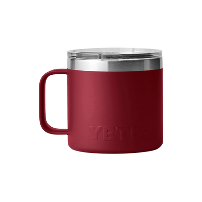 Yeti Unisex Rambler 14 oz Magslider Lid Harvest Red Mug