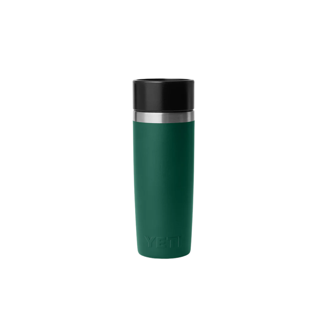 Yeti Rambler 16 Oz Black Forest Green Travel Bottle
