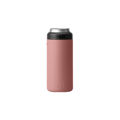 Yeti Rambler 12oz Colster Slim Can Sandstone Pink Cooler