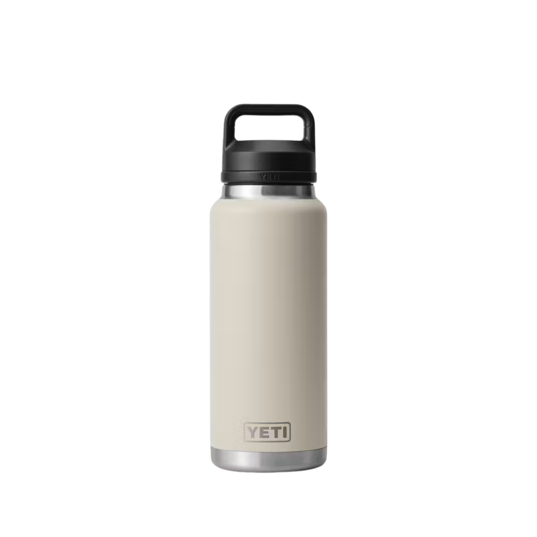 Yeti Unisex Rambler 36 Oz Chug Cap Taupe Water Bottle