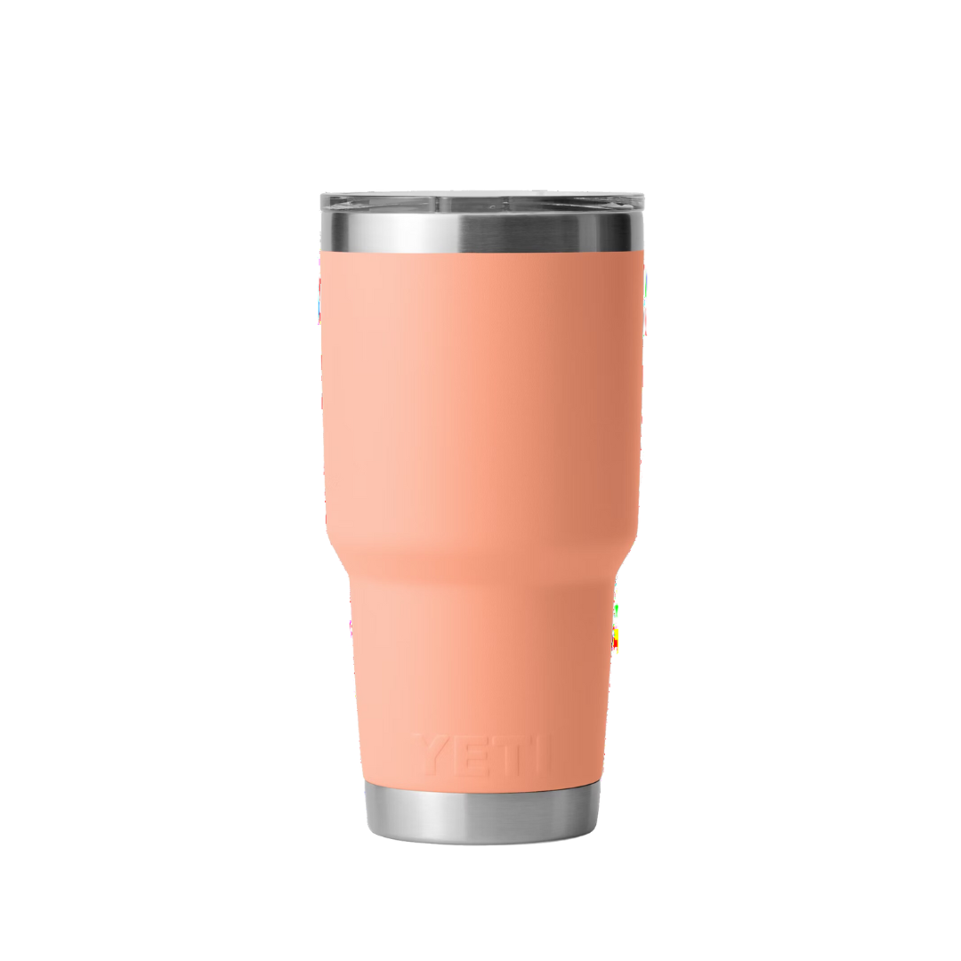 Yeti Rambler 30 Oz Magslider Lowcountry Peach Tumbler
