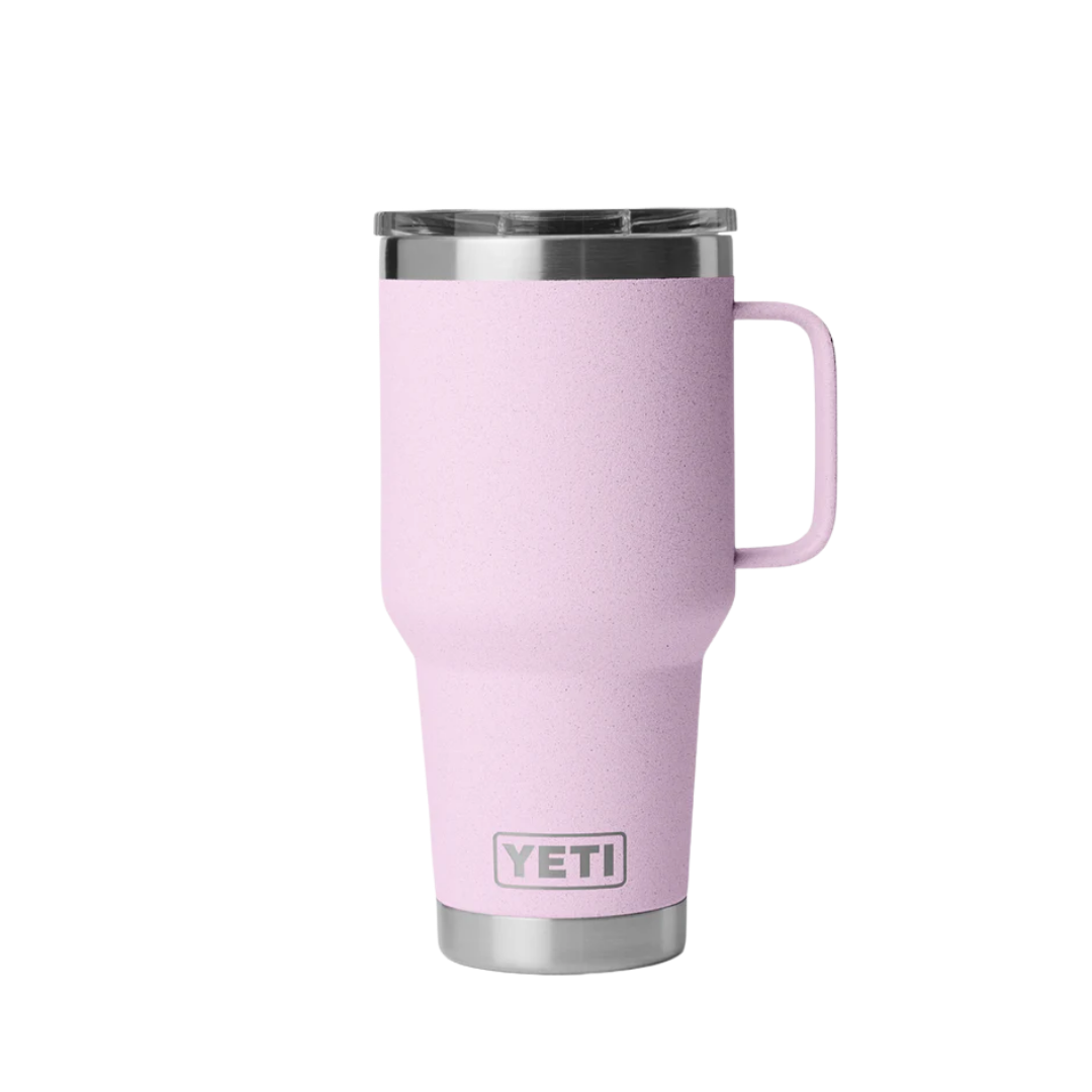 Yeti Rambler Stronghold 30 Oz Cherry Blossom Mug Travel