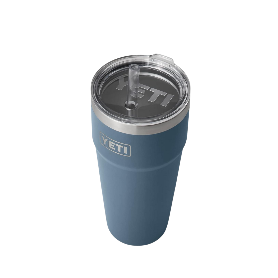 Yeti 26oz Straw Nordic Blue Tumbler