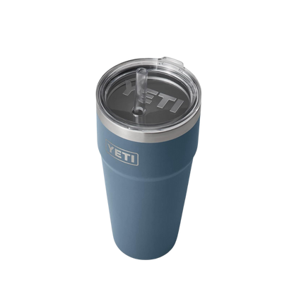 Yeti 26oz Straw Nordic Blue Tumbler