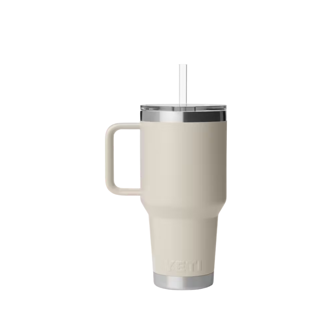 Yeti Unisex Rambler 35Oz Cape Taupe Straw Mug