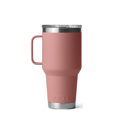 Yeti Rambler 30 Oz Stronghold Sandstone Pink Travel Mug