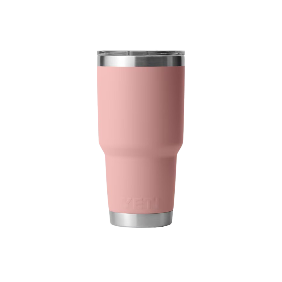 Yeti Rambler 30oz Sandstone Pink Tumbler