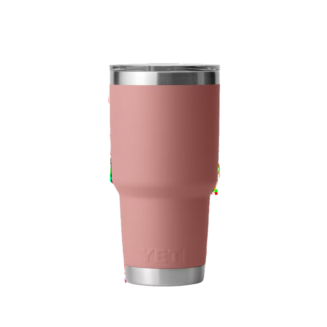 Yeti Unisex Rambler 30 oz Magslider Lid Sandstone Pink Tumbler