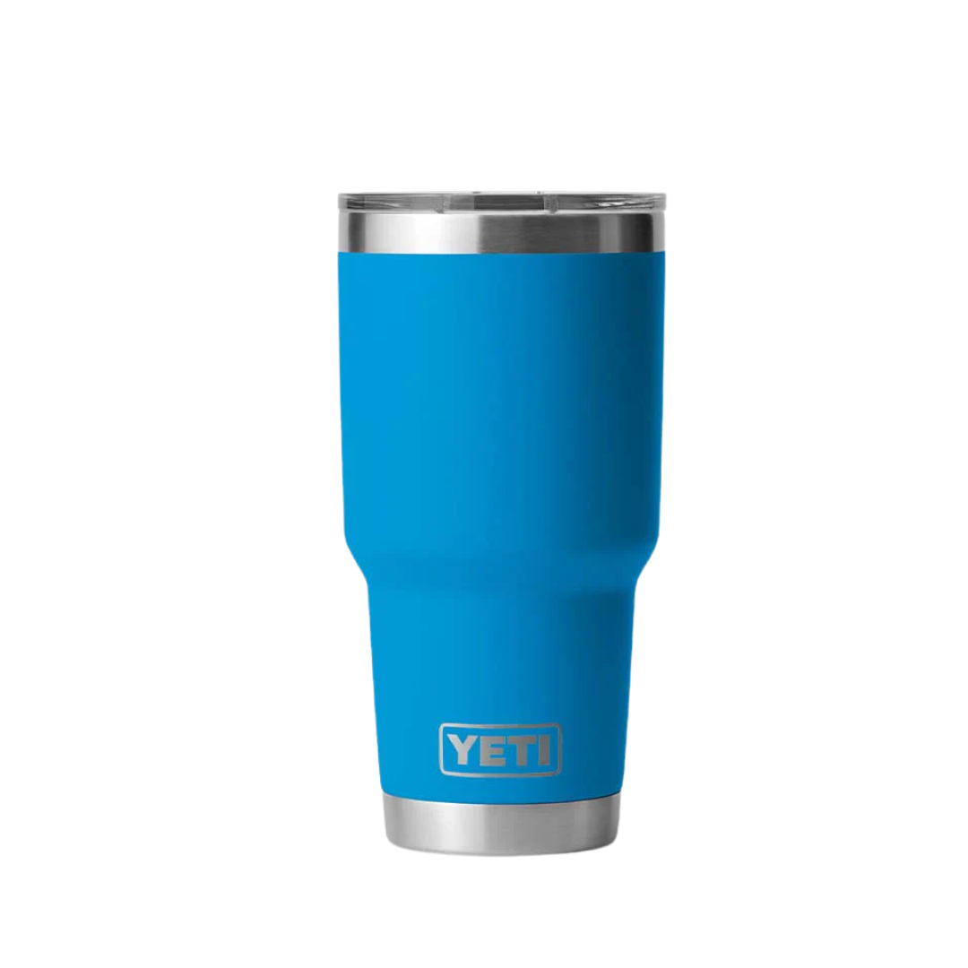 Yeti Rambler 30oz Big Wave Blue Tumbler - Big & Tall