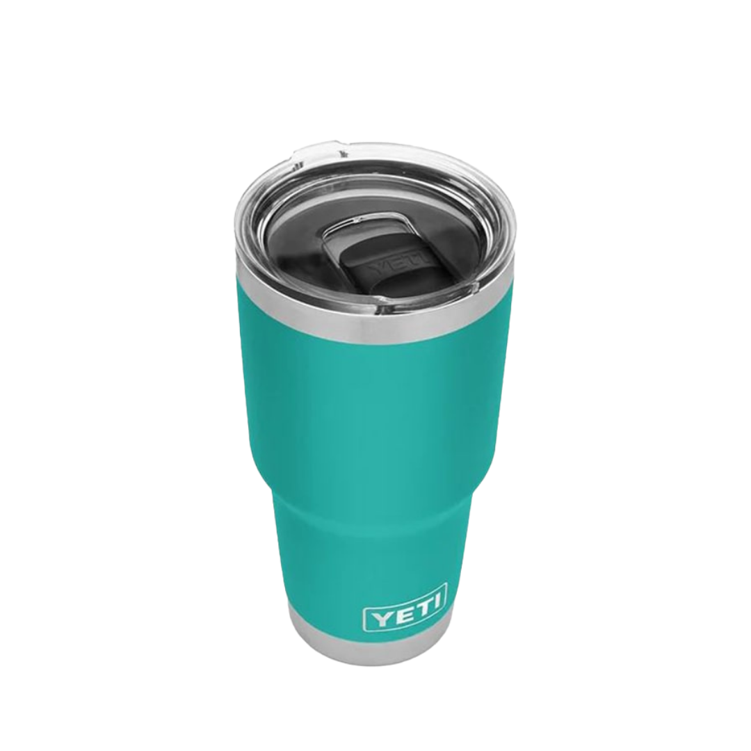 Yeti Rambler 30oz Aquifer Blue Tumbler