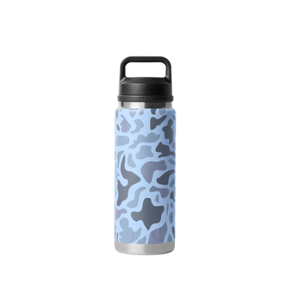 Yeti Rambler 26oz Blue Camo Chug Cap