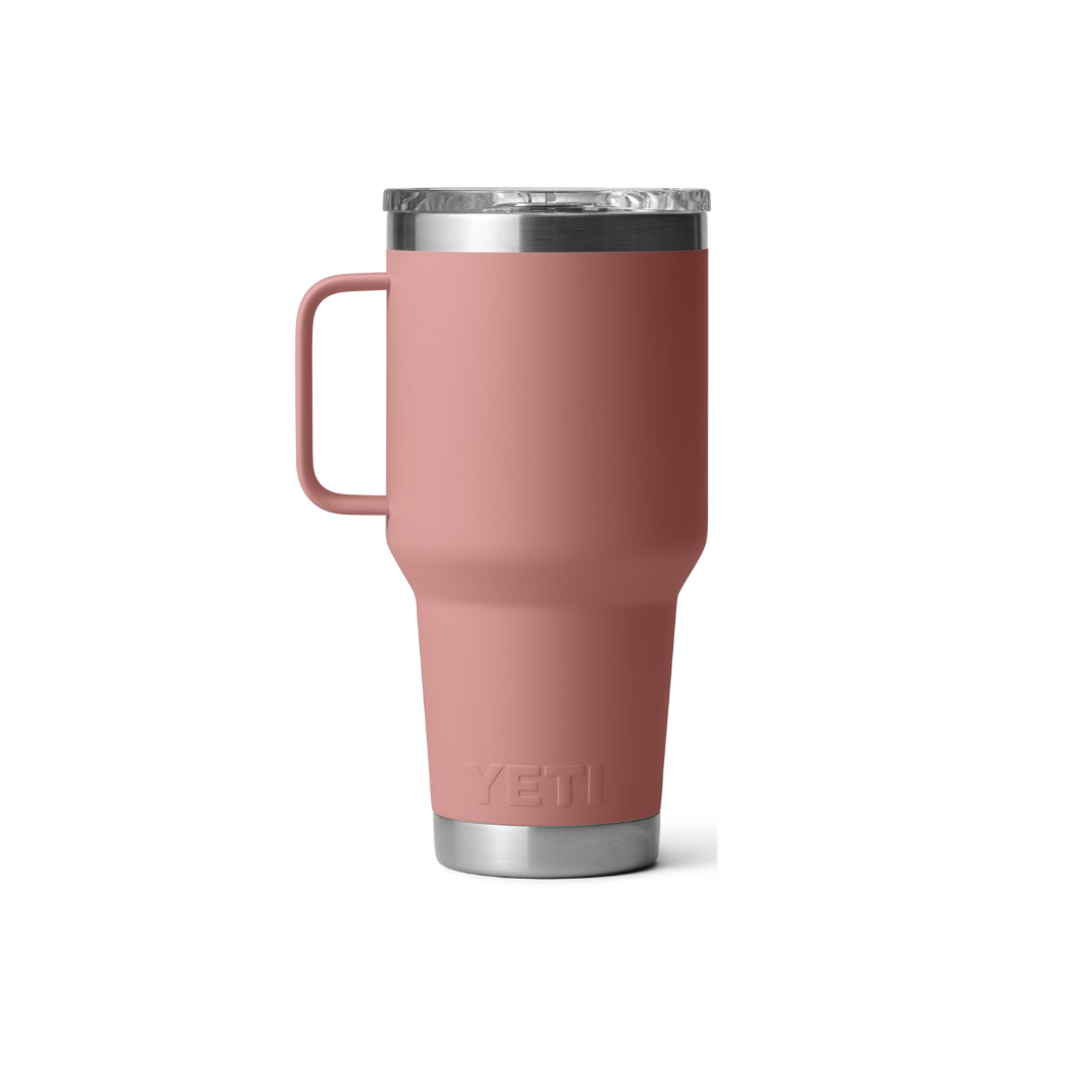 Yeti Rambler 30oz Sandstone Pink Travel Mug