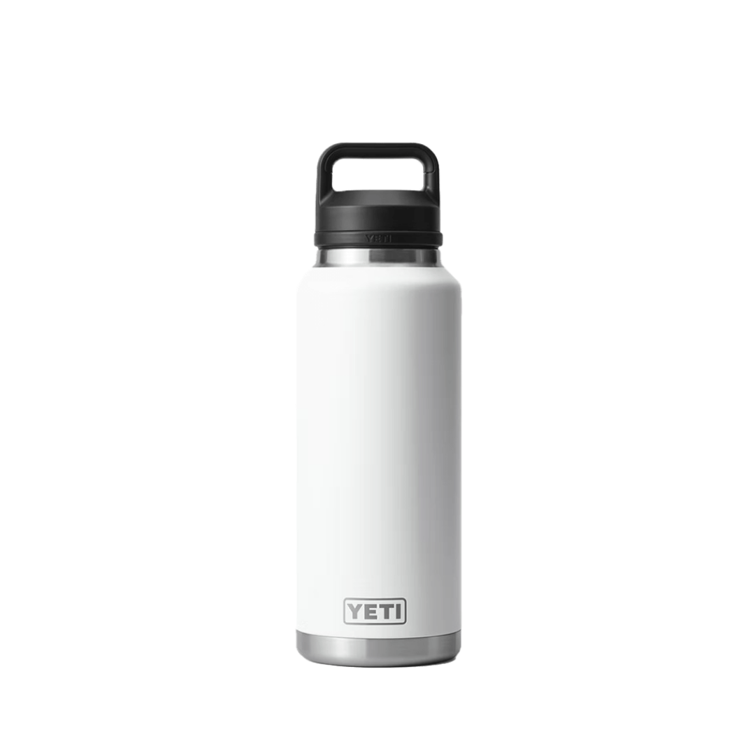 Yeti Rambler 46oz Chug Cap White Bottle