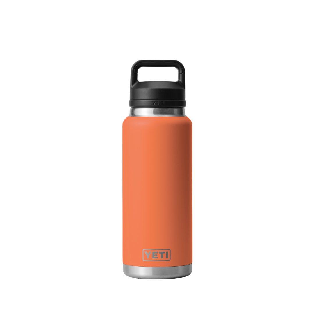 YETI Rambler High Desert Clay 36oz Bottle Chug