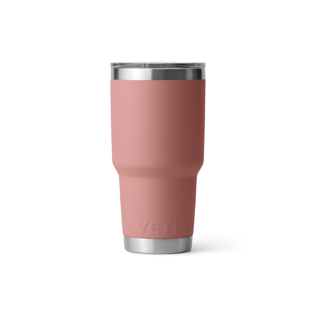 Yeti Rambler 30oz Sandstone Pink Tumbler