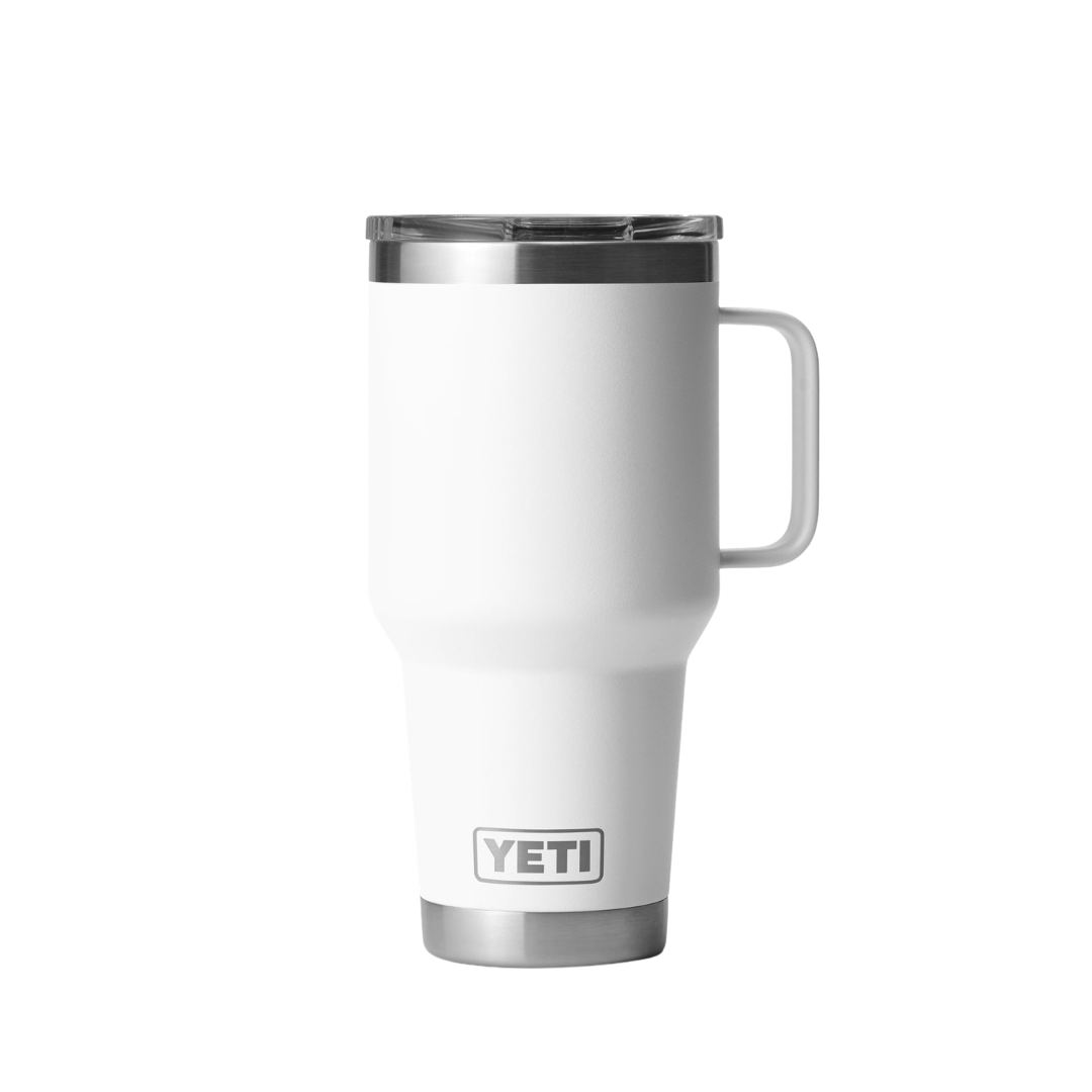 Yeti Rambler 30oz White Travel Mug