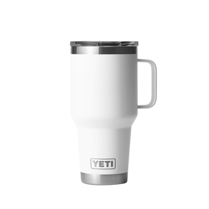 Yeti Rambler 30oz White Travel Mug