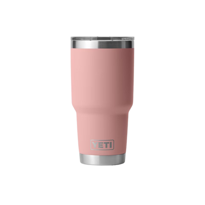 Yeti Rambler 30oz Sandstone Pink Tumbler