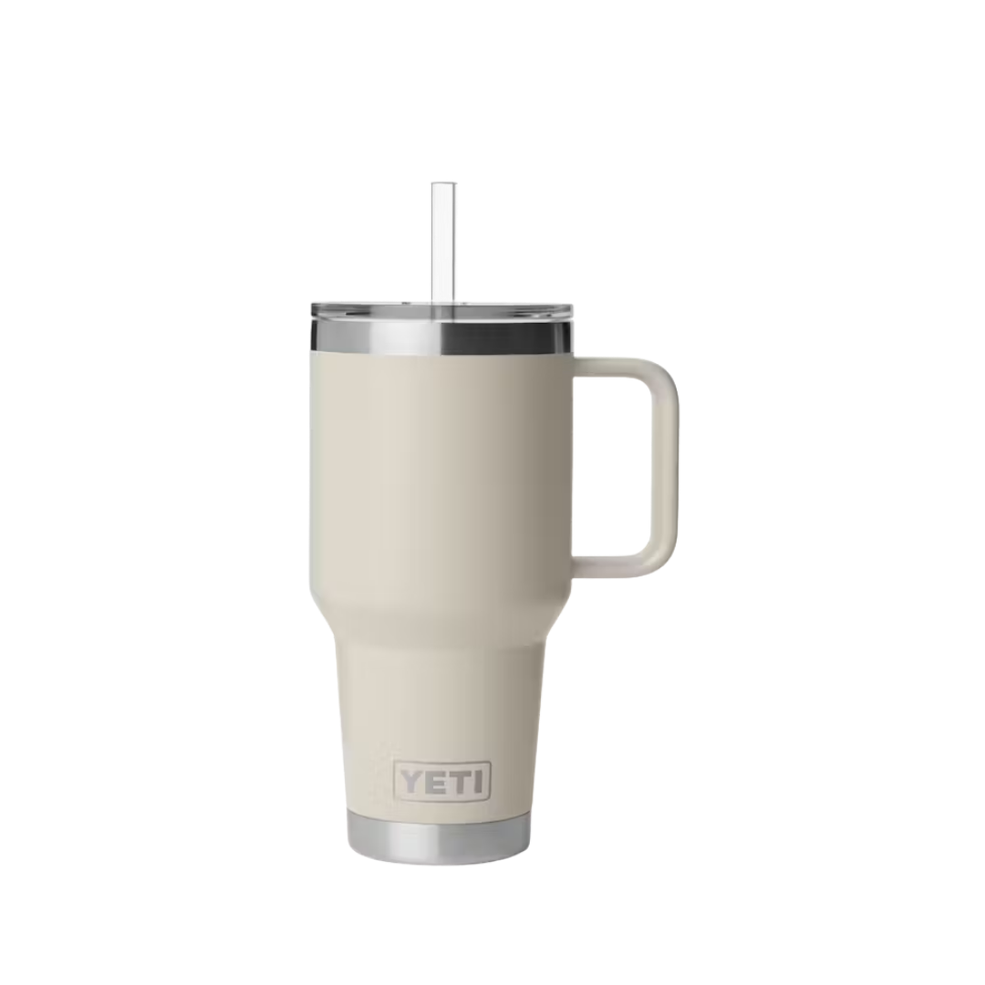 Yeti Unisex Rambler 35Oz Cape Taupe Straw Mug