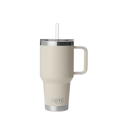 Yeti Unisex Rambler 35Oz Cape Taupe Straw Mug