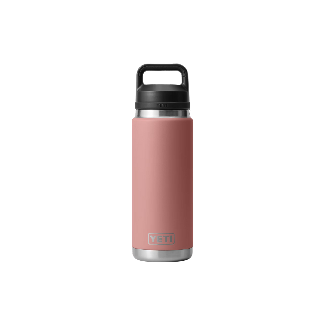 Yeti Rambler 26oz Sandstone Pink Water Bottle