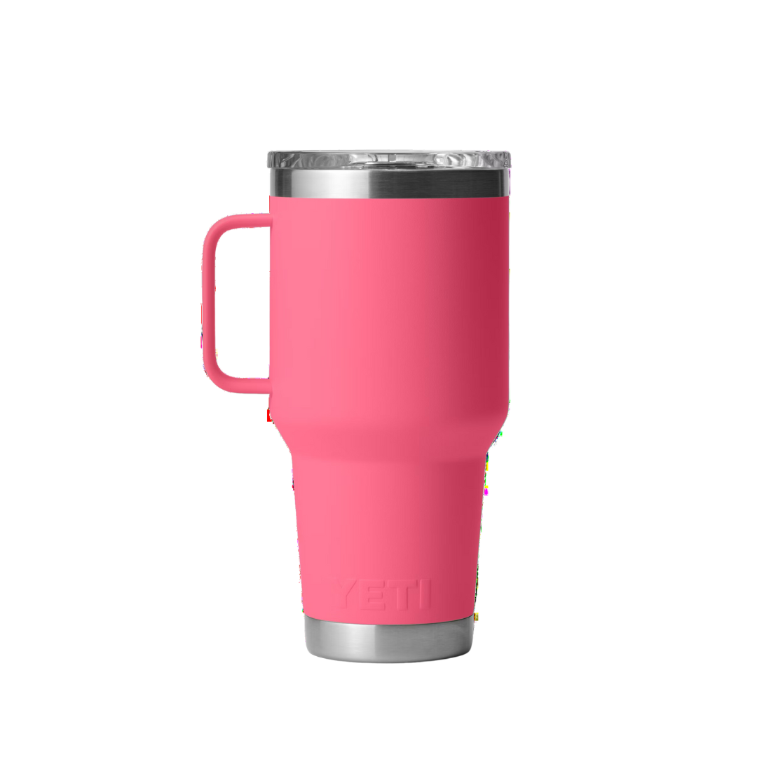 Yeti Rambler 30 Oz Stronghold Lid Travel Tropical Pink Mug
