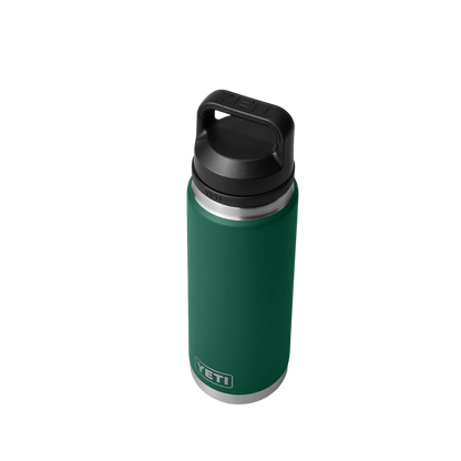 Yeti Rambler 26 oz Chug Cap Black Forest Bottle