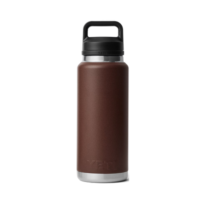 Yeti Rambler 36 Oz Chug Cap Wetlands Brown Water Bottle