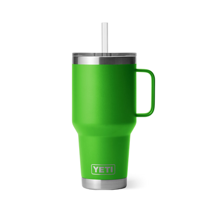 Yeti Unisex Rambler 35 Oz Straw Lid Canopy Green Straw Mug