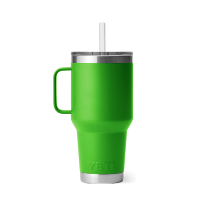Yeti Unisex Rambler 35 Oz Straw Lid Canopy Green Straw Mug