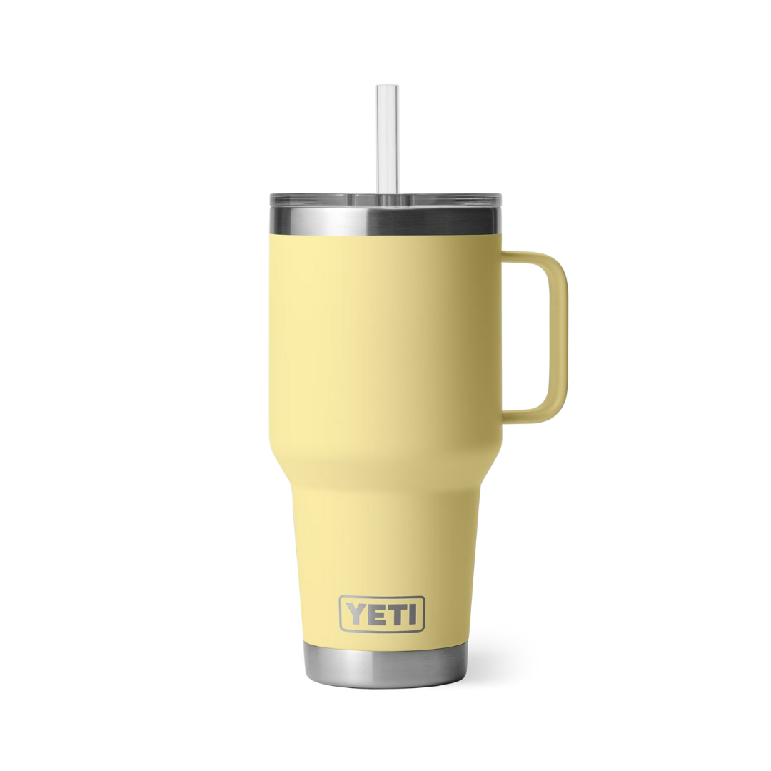 Yeti Unisex Rambler 35 Oz Straw Lid Daybreak Yellow Straw Mug