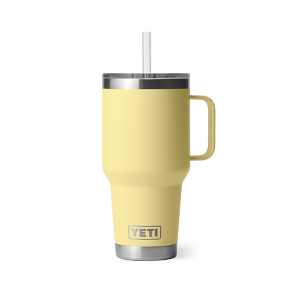 Yeti Unisex Rambler 35 Oz Straw Lid Daybreak Yellow Straw Mug