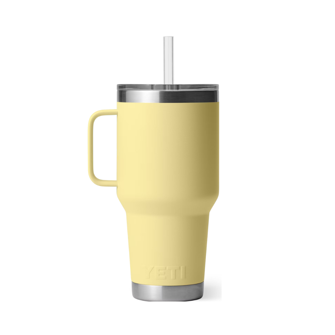 Yeti Unisex Rambler 35 Oz Straw Lid Daybreak Yellow Straw Mug