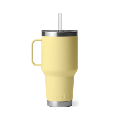Yeti Unisex Rambler 35 Oz Straw Lid Daybreak Yellow Straw Mug