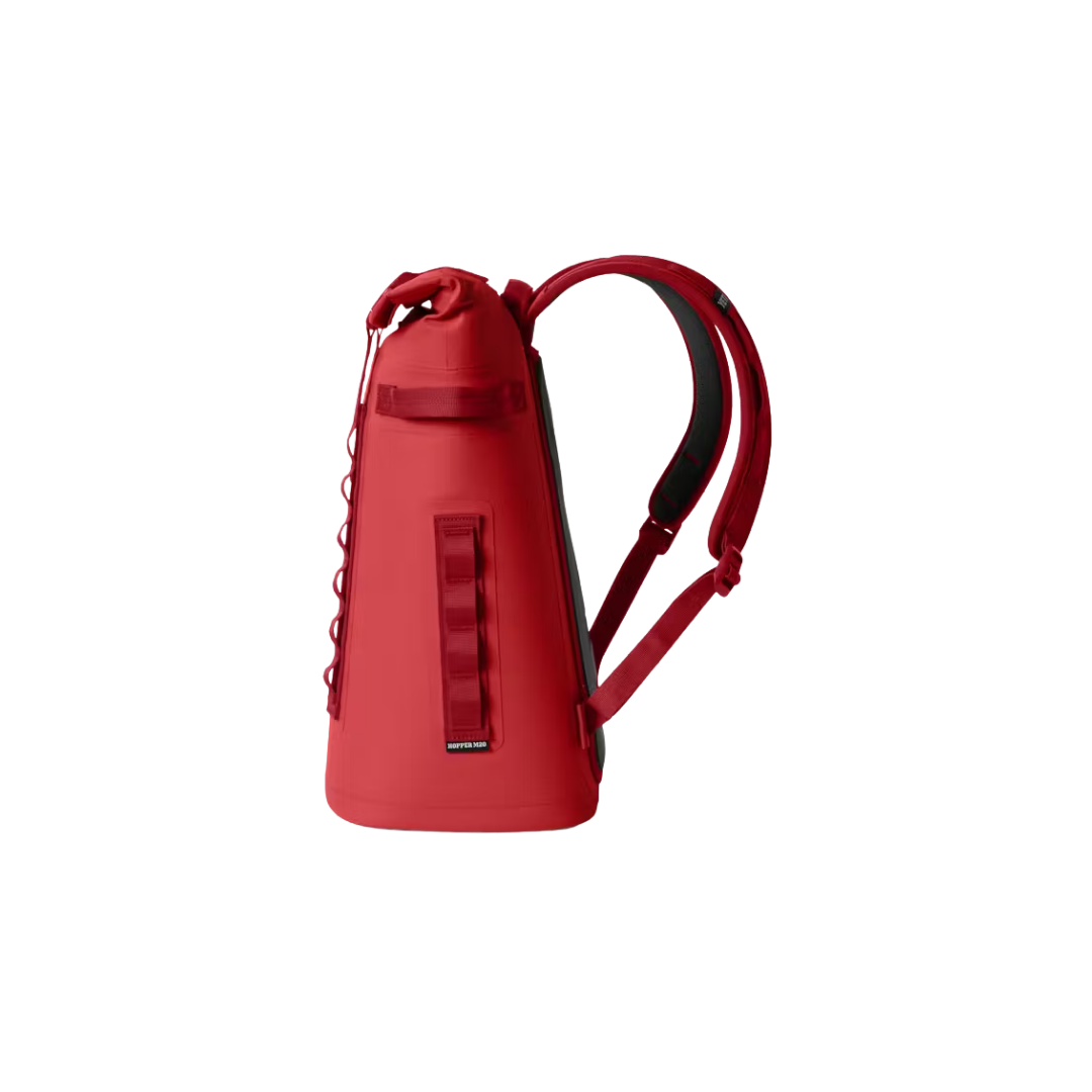YETI Hopper M20 Rescued Red Soft Cooler Backpack