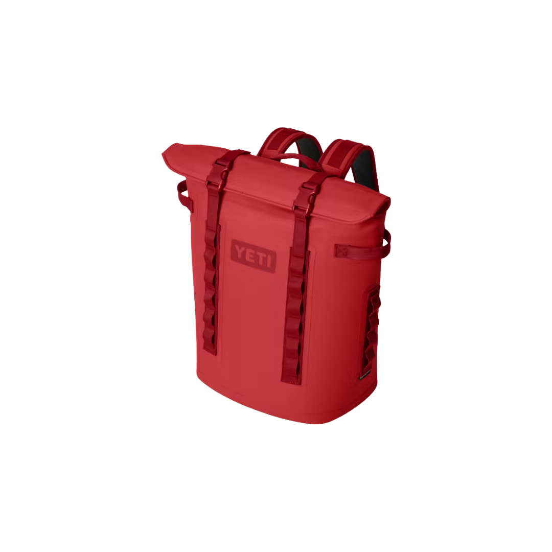 YETI Hopper M20 Rescued Red Soft Cooler Backpack