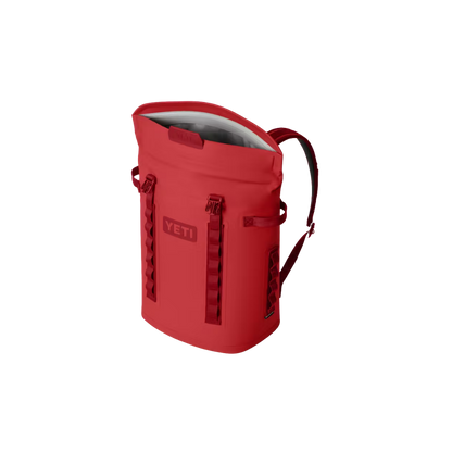 YETI Hopper M20 Rescued Red Soft Cooler Backpack