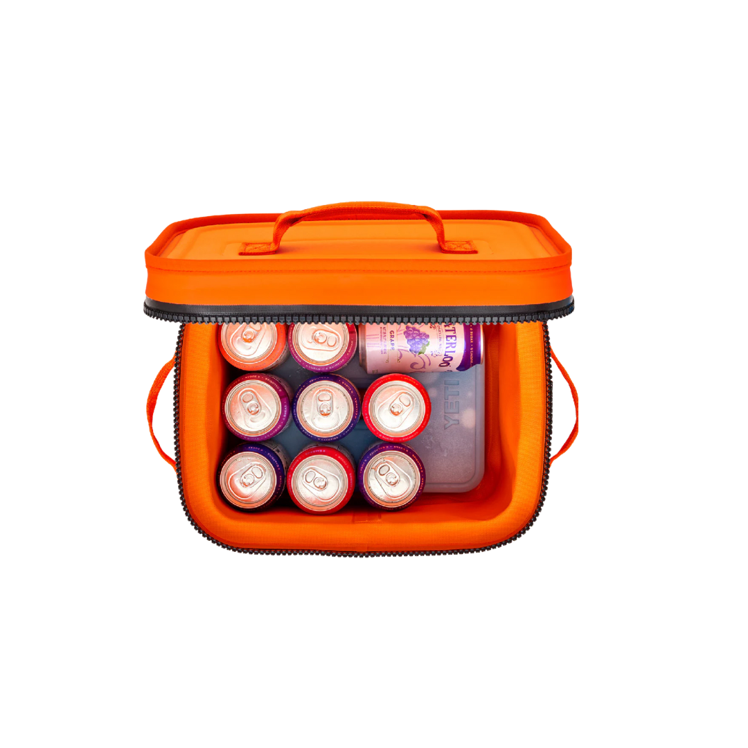 Yeti Hopper Flip 12 King Crab Orange Cooler