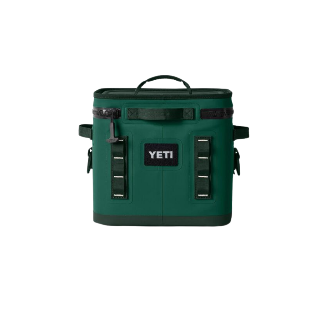 Yeti Hopper Flip 12 Black Forest Green Soft Cooler