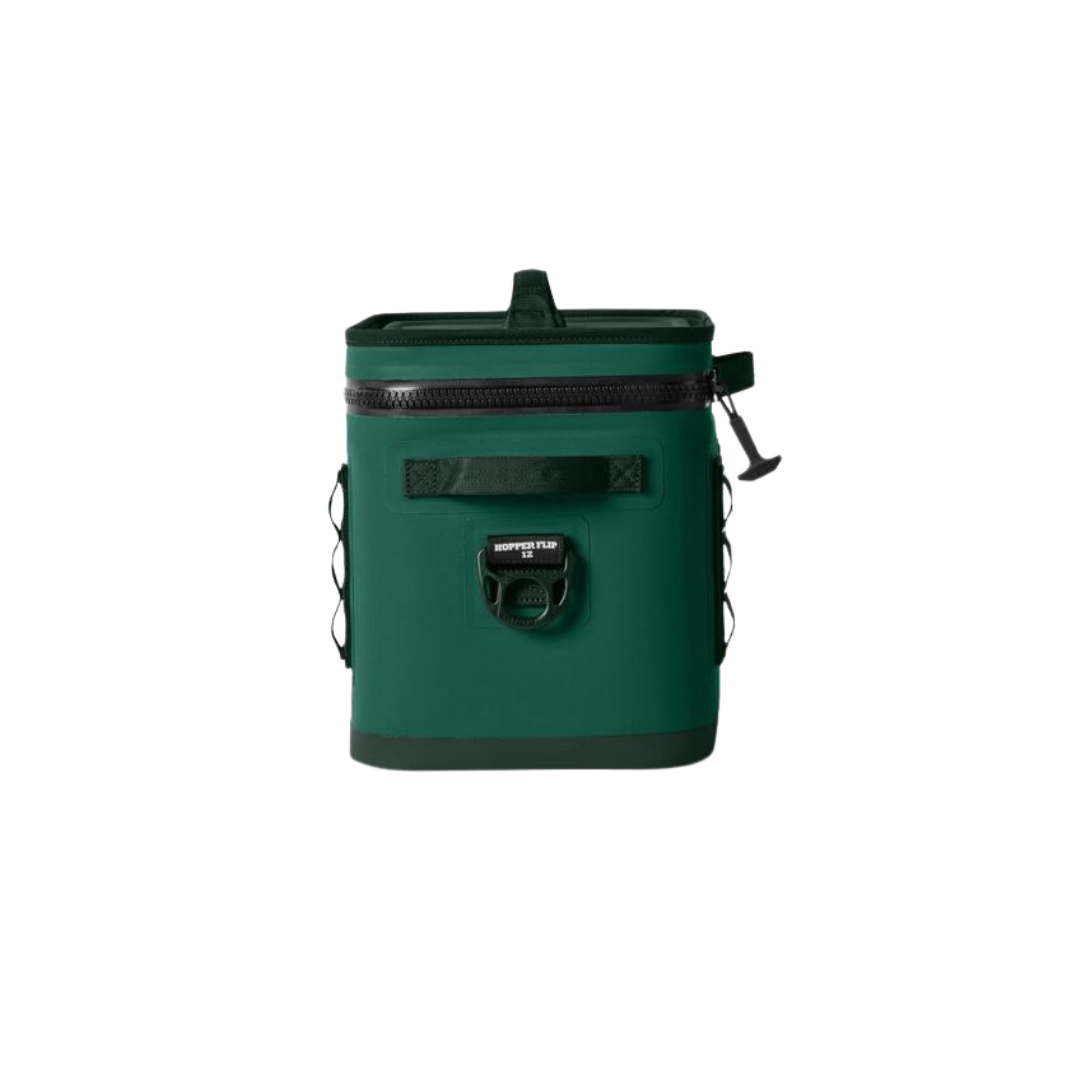 Yeti Hopper Flip 12 Black Forest Green Soft Cooler