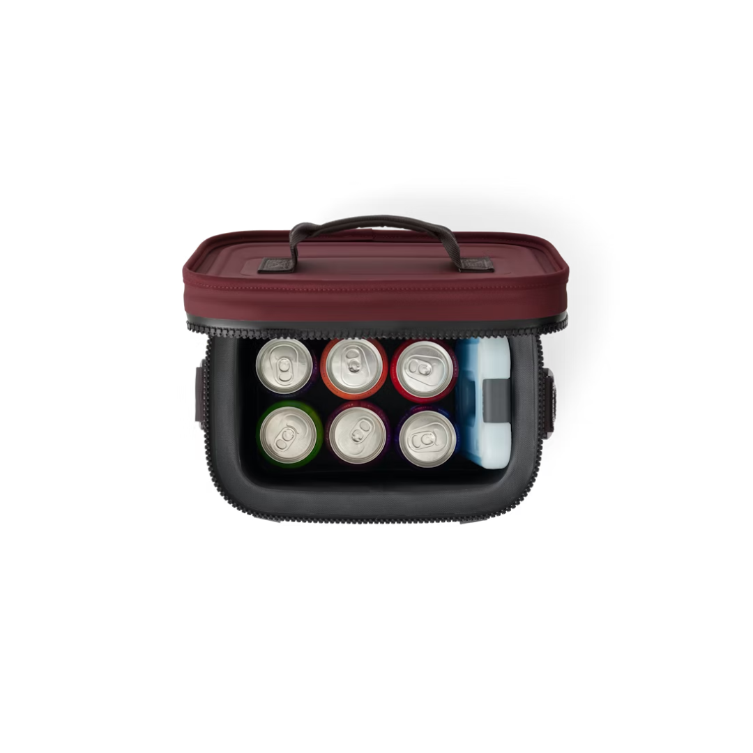 Yeti Flip 8 Wild Vine Red Hopper | Compact Ice Chest for Walks