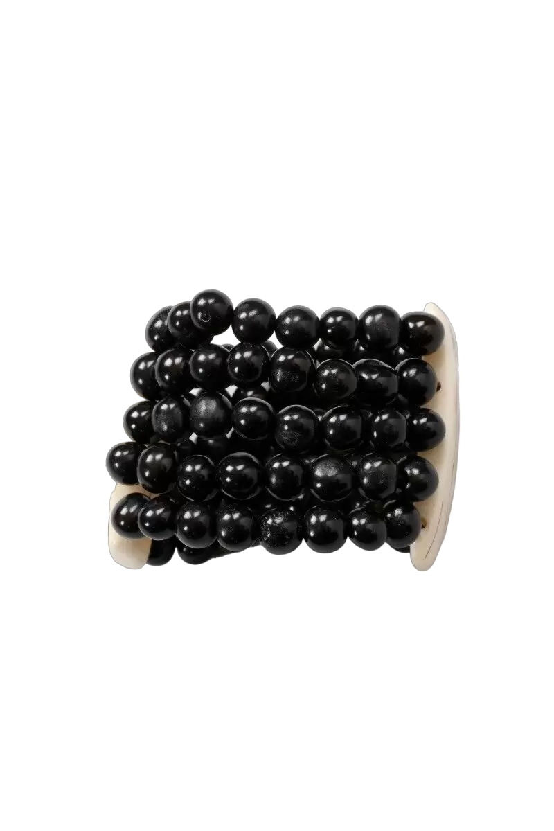 Tagua Women's Merida Onyx Ivory Bracelet