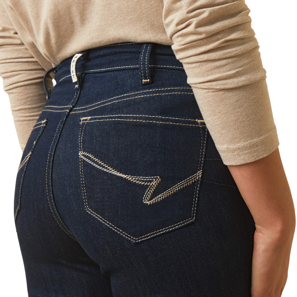 Ariat Women's Blue Real High Rise Selma Boot Cut Jeans