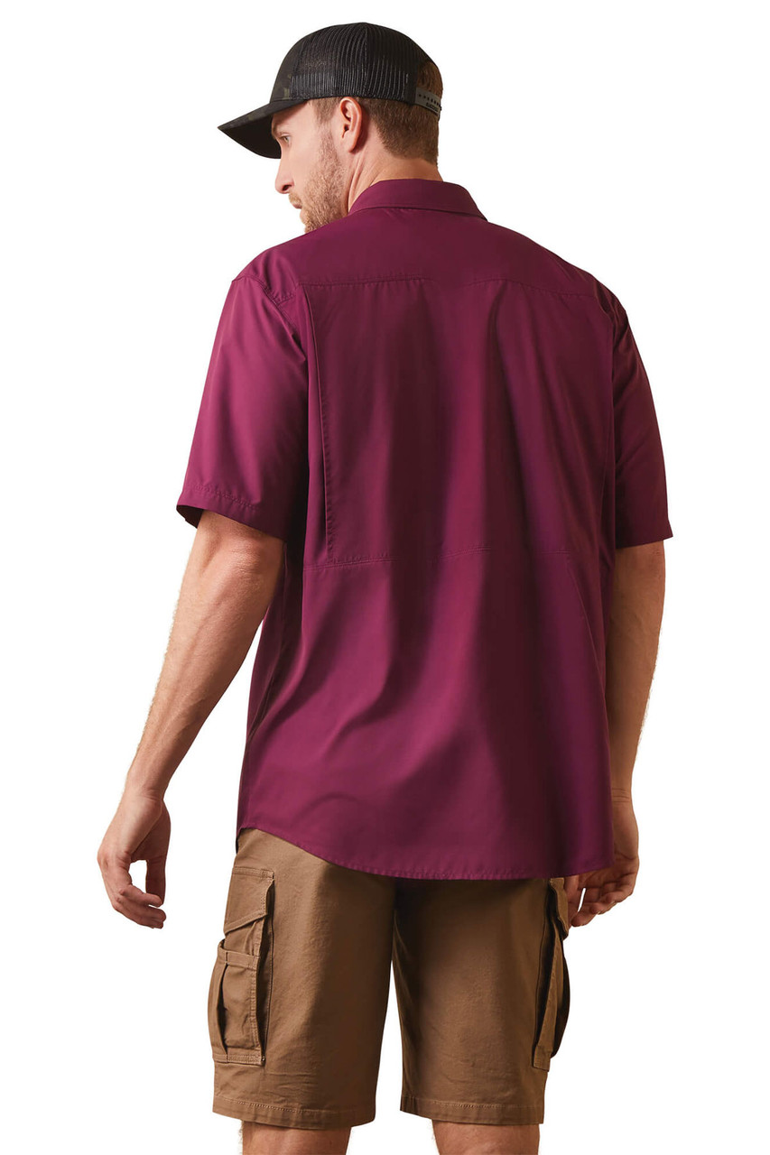 Ariat Men's Venttek Outbound Red Shirt