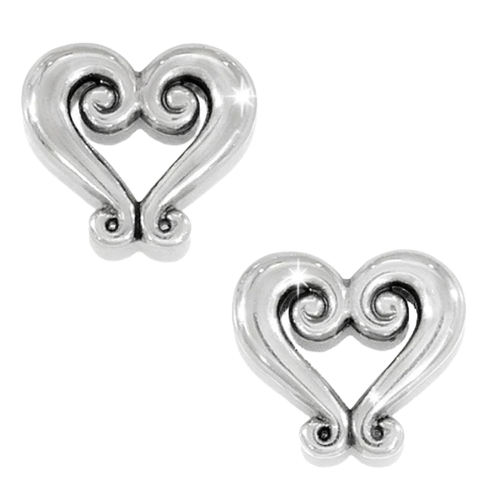 Brighton Women's Genoa Heart Mini Post Earrings