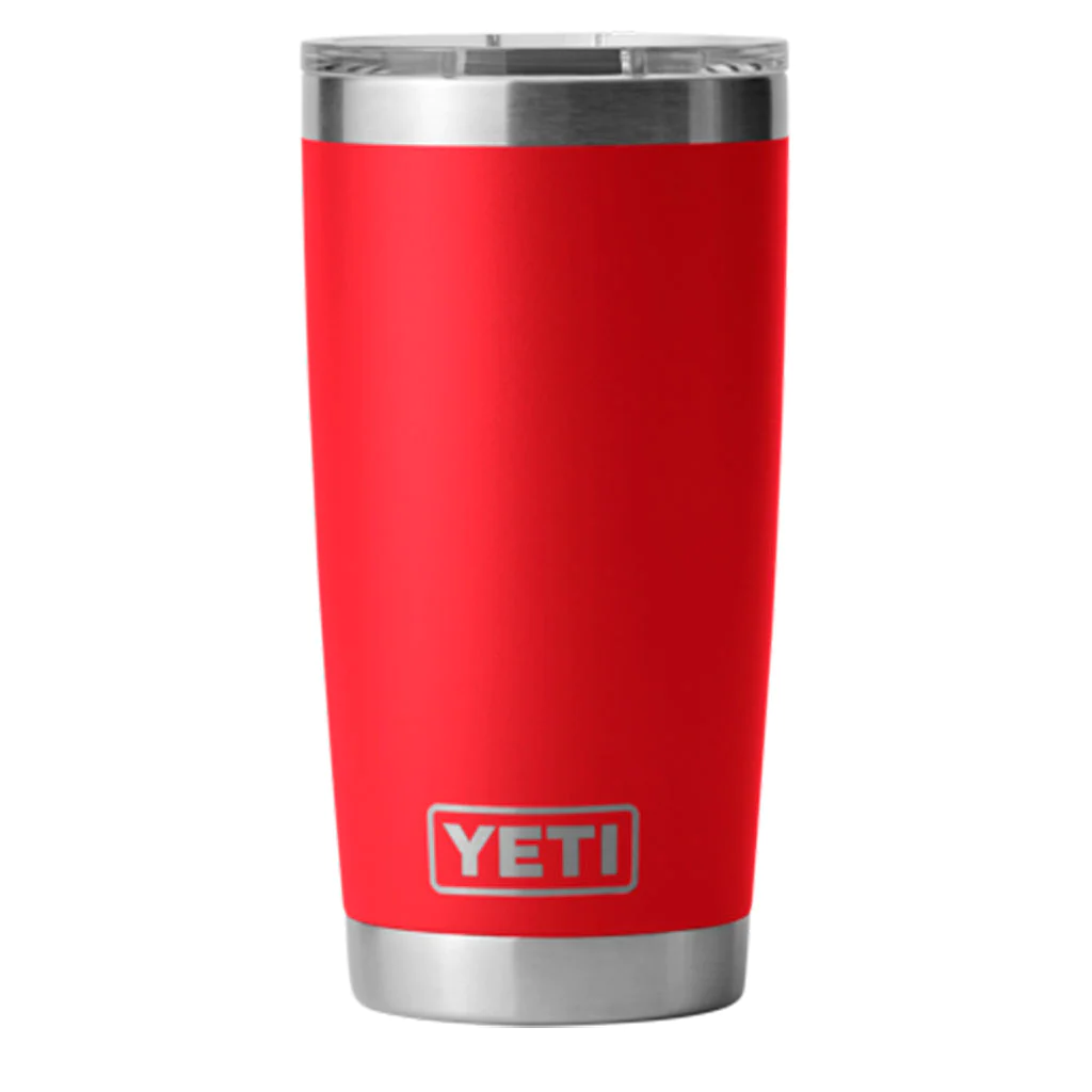 Yeti Rambler 20 oz Rescue Red Tumbler