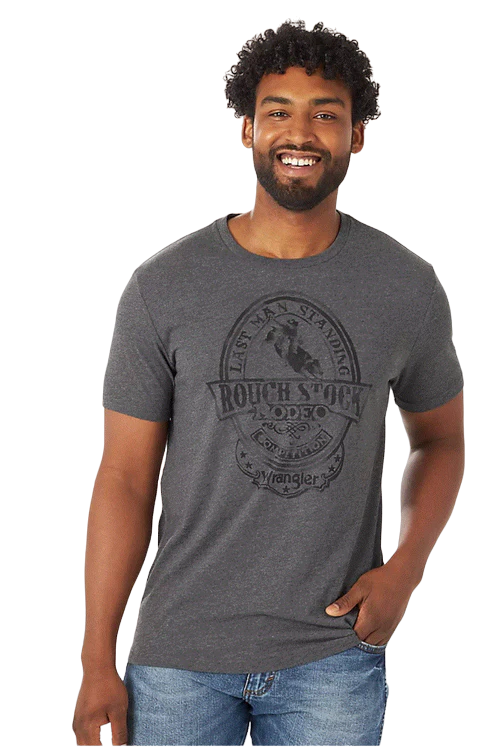 Wrangler USA Men's Graphic T-Shirt - Short Sleeve Crew Neck, 50% Cotton ...