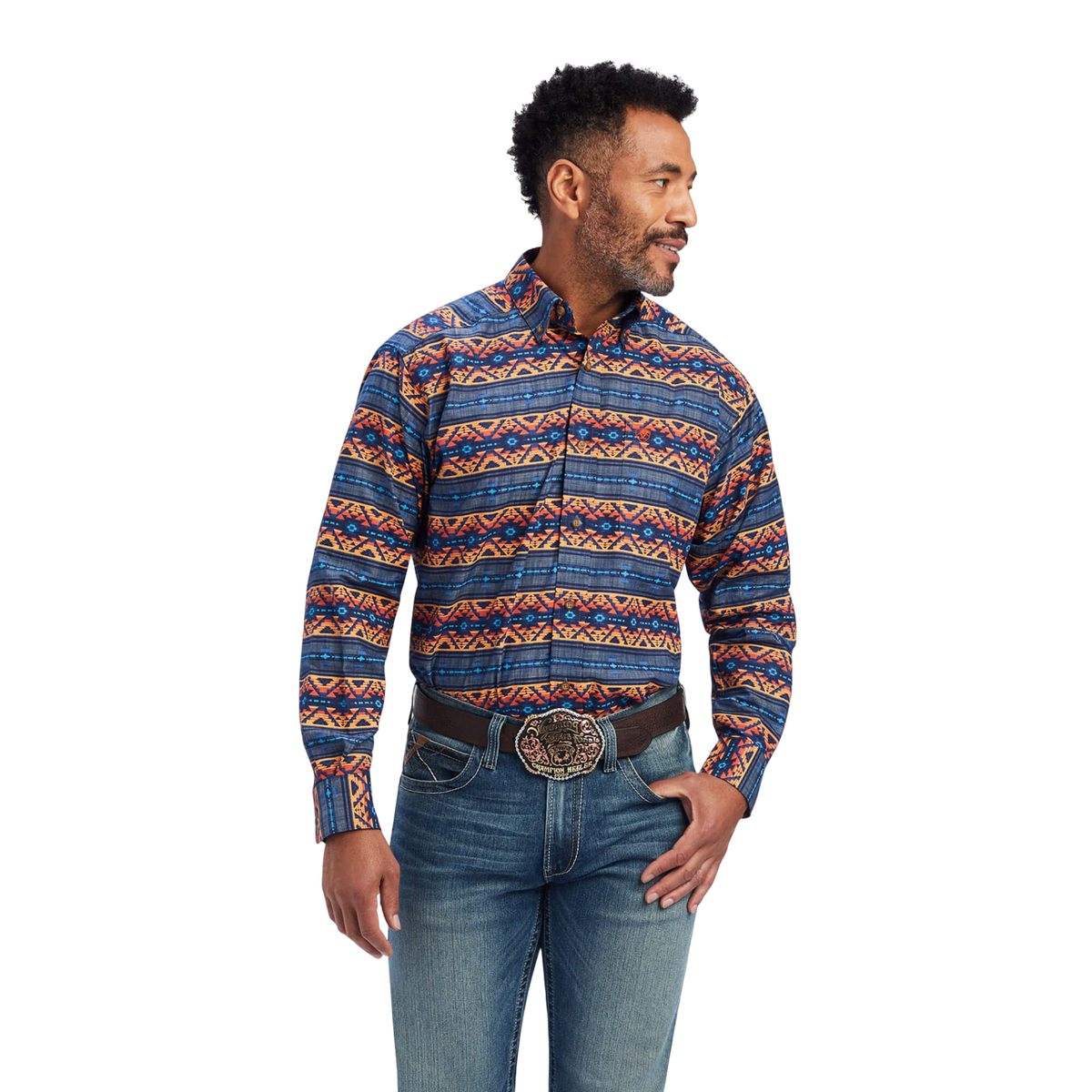 Ariat Men's Clothing Nikolai Classic Multicolor Shirt