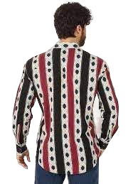 Wrangler Men’s Checotah Black Shirt - Big